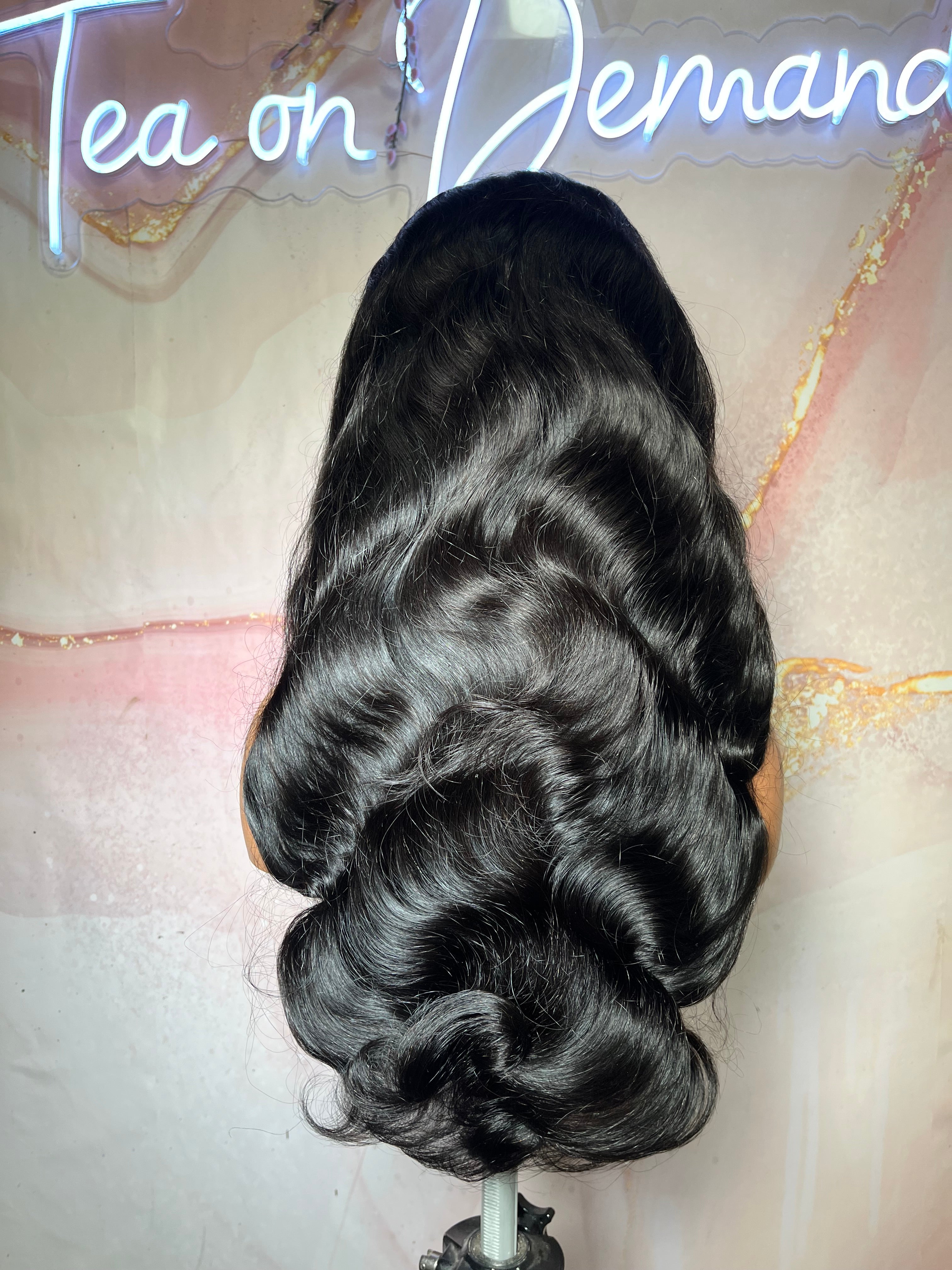 Body wave HD frontal wig (uncustomized)