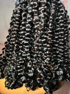 Burmese curl HD frontal wig (uncustomized)