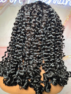 Burmese curl HD frontal wig (uncustomized)