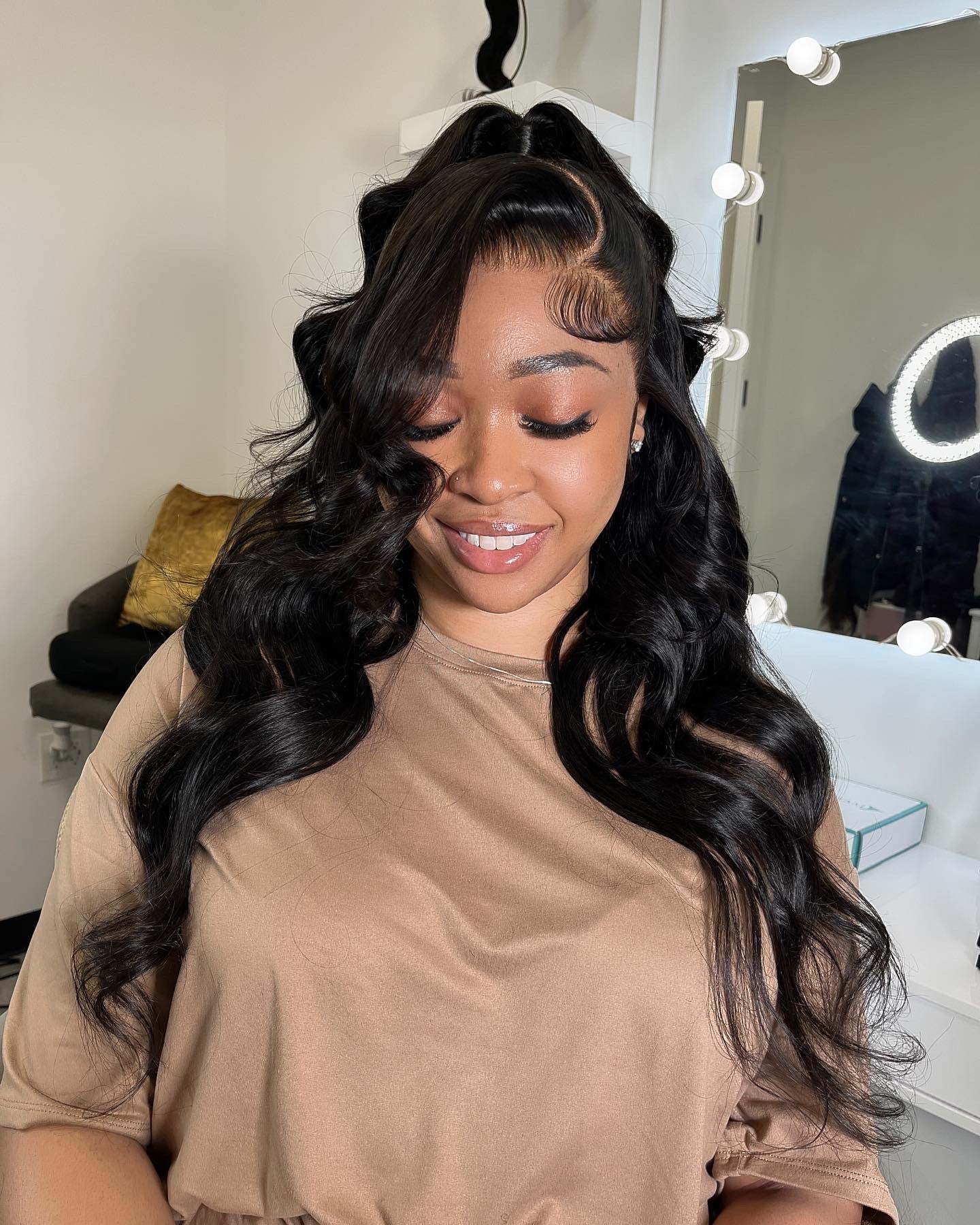 Body wave HD frontal wig (uncustomized)
