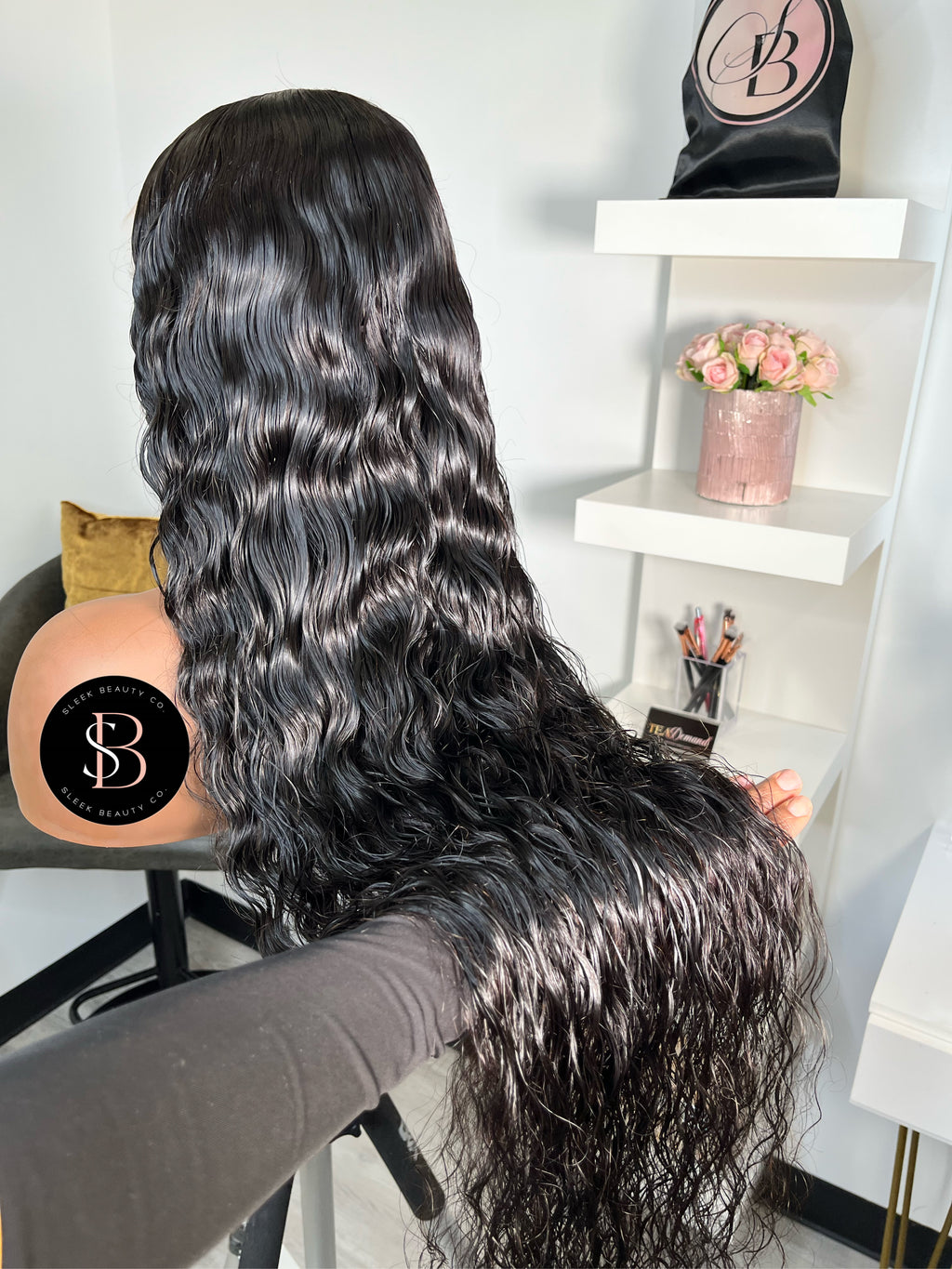 Water wave HD frontal wig (uncustomized)